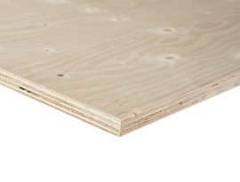 Fins Vuren underlayment rechte kant WBP 70% PEFC gecert.