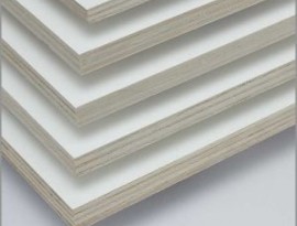 Okoume Multiplex WBP Prime ext. 2-zijdig 80 mu wit gegrond FSC Mix 70%