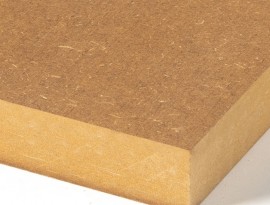 Unilin MDF Fibralux MR FR NAF B-s1-d0 70% PEFC gecert. vochtwerend/ brandvertragend/ Non added Formaldehyde