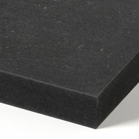 Unilin MDF Fibralux MR E1 d&d zwart 70% PEFC gecert. vochtwerend