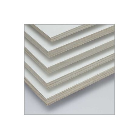 Okoume Multiplex WBP Prime ext. 2-zijdig 80 mu wit gegrond FSC Mix 70%