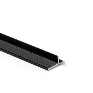 Unilin Clicwall binnenhoek profiel zwart