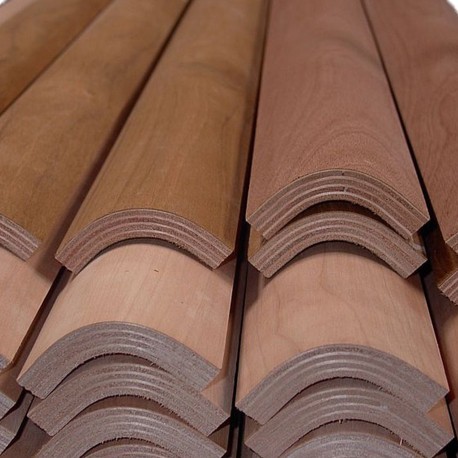 Okoume Multiplex Hoekprofiel R= 70 - Afbeelding 2