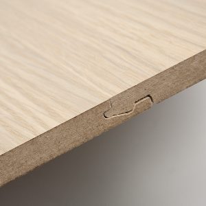 Unilin Clicwall MDF 00025 CST Front white 70% PEFC gecert.