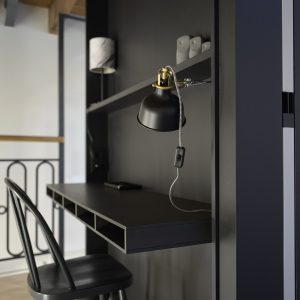 Alternative view of Unilin MDF Fibralux MR d&d gelakt Black Super Matt 70% PEFC gecert. / vochtwerend + folie