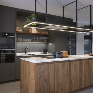 Gefineerd MDF Noten Amerikaans Mixmatch A/B+ - Afbeelding 4