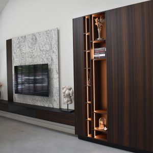 Gefineerd MDF Eucalyptus kerngerookt Kwartiers Mixmatch A / Kwartiers Mixmatch A - Afbeelding 5